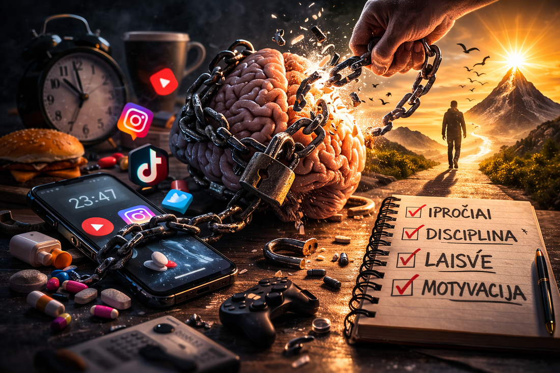 Blogų įpročių neurologija
