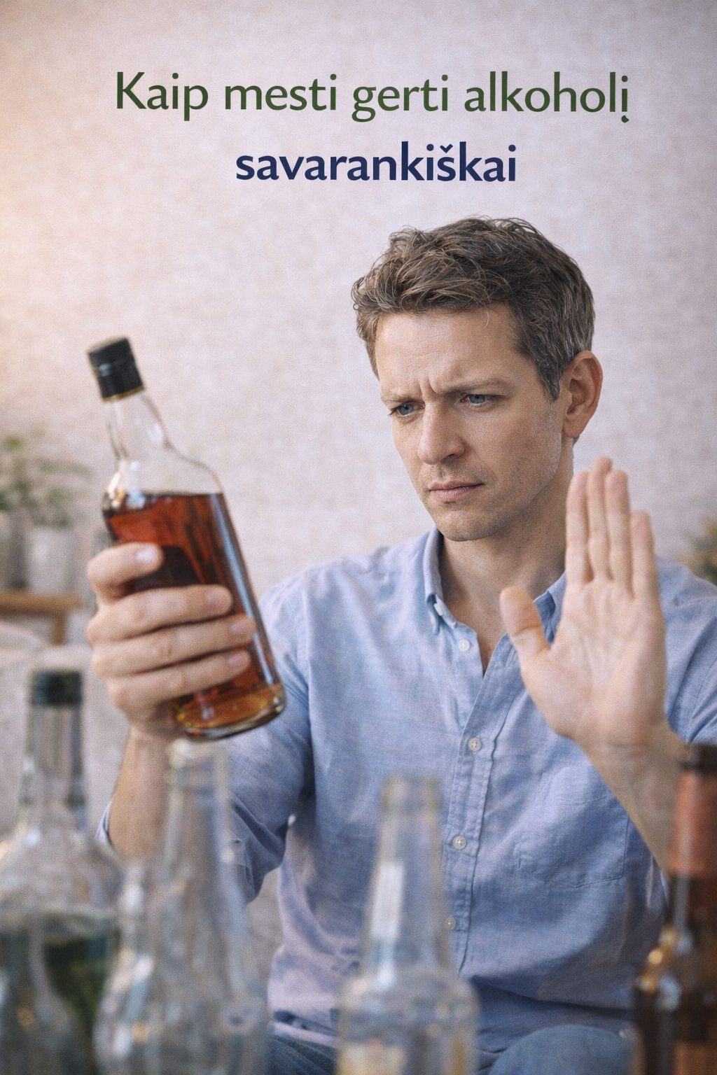 Kaip mesti gerti alkoholį savarankiškai
