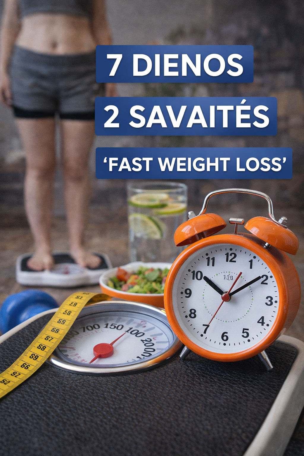 Greitas svorio metimas (7 dienos / 2 savaitės / ‘fast weight loss’)