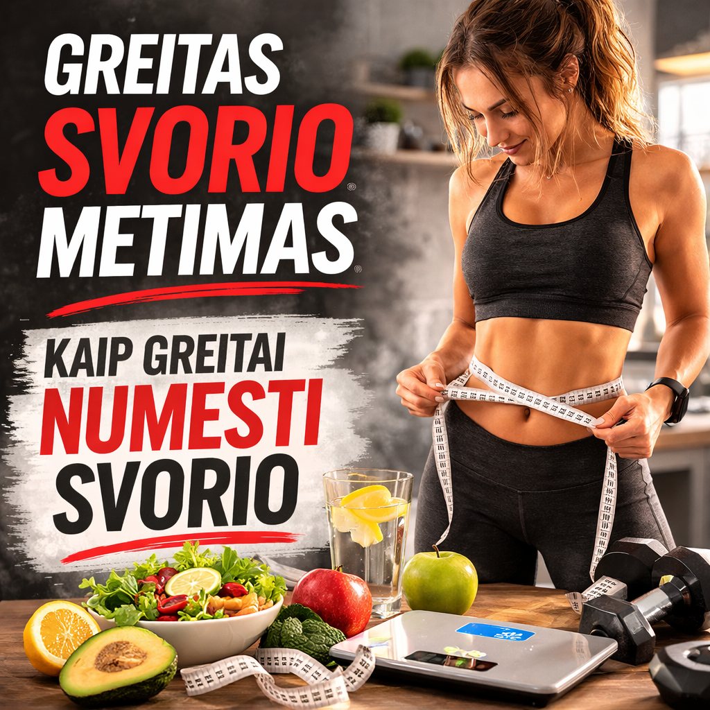 Greitas svorio metimas – kaip numesti svorį greitai ir saugiai