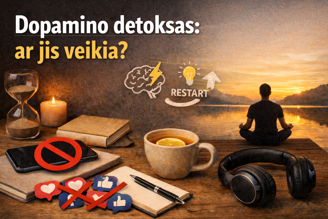 Dopamino receptoriai: kodėl vis reikia daugiau stimulų