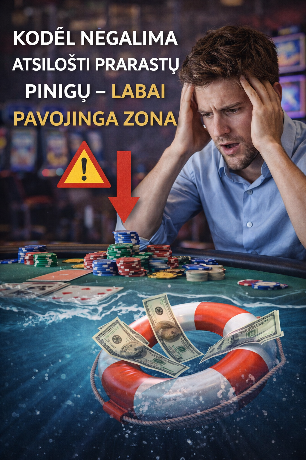 Kodėl negalima atsilošti prarastų pinigų – labai pavojinga zona