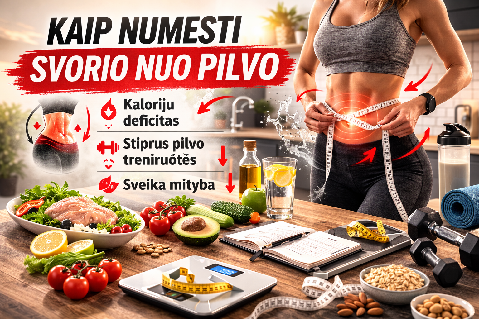 Kaip numesti svorį nuo pilvo – moksliniai būdai ir realūs žingsniai