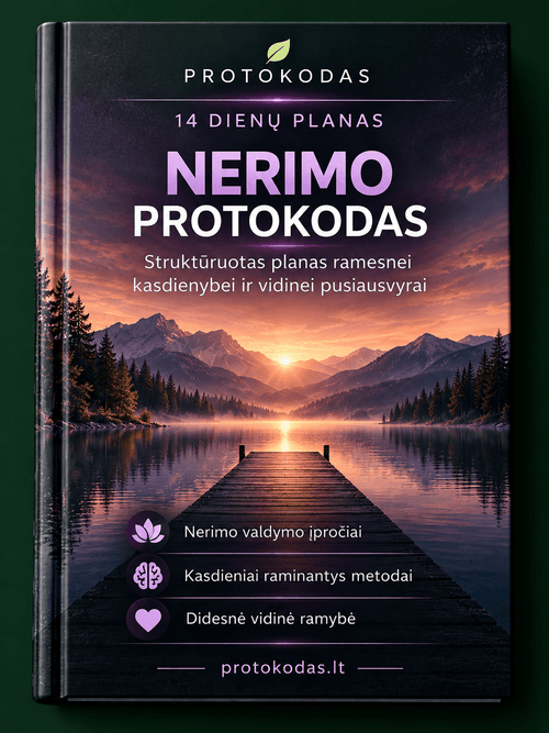 Nerimo Protokodas - Protokodas.lt