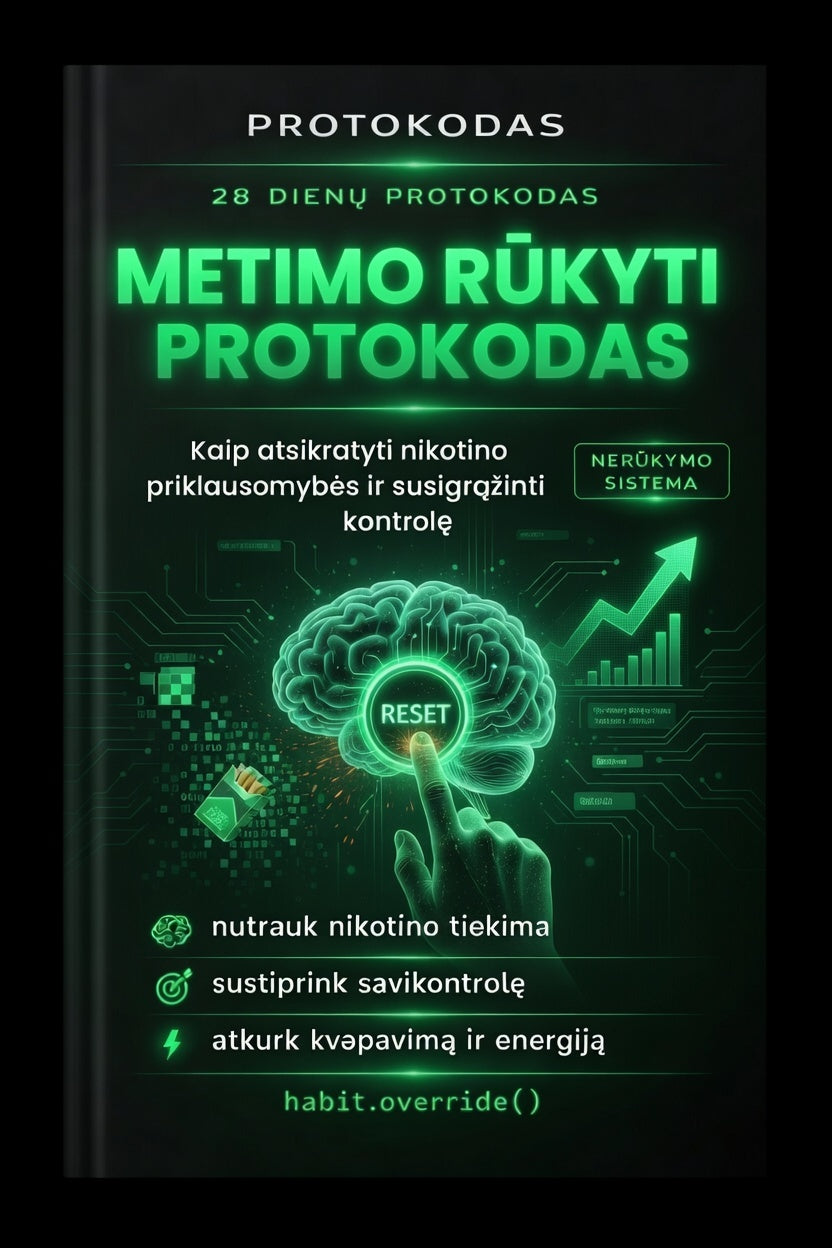 Metimo rūkyti protokodas